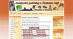 Desktop Screenshot of happyhorse.cz